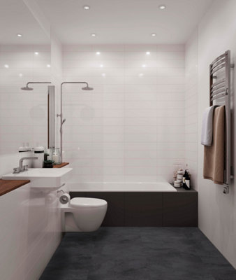 Luvanto Endure Pro Black Slate SPC LVT Luxury Vinyl Flooring 1.86m²/pack Price Comparisons | Compare The Build