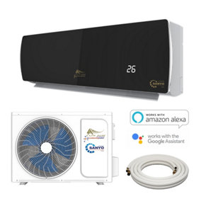 Lux Air 5KW Smart Air Conditioning Unit / Heat Pump Inverter System 18000BTU 5.0KW 45m² Area Wi-Fi Alexa & Google Home