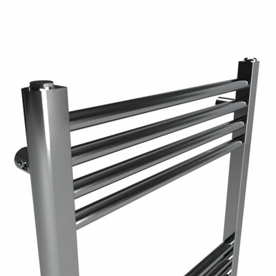 Lux Heat Chrome Ladder Towel Radiator 1600mm (H) x 600mm (W)