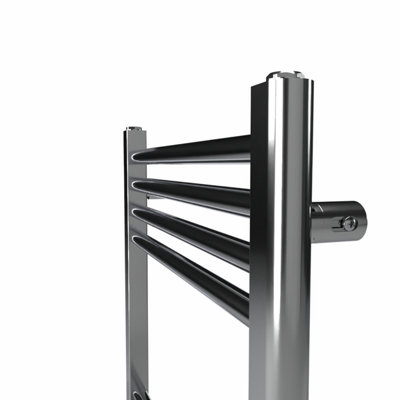Lux Heat Chrome Ladder Towel Radiator 1600mm (H) x 600mm (W)