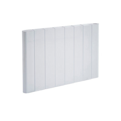 Lux Heat Electric Smart WiFi Aluminium Horizontal Radiator - White ...