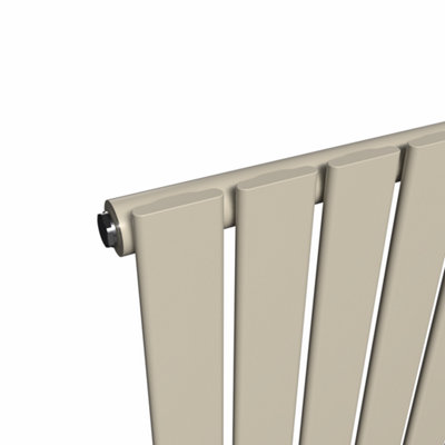 Lux Heat Flat Coloured Vertical Radiator Moon Dust 1600mm x 560mm ...