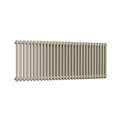 Lux Heat Horizontal 3-Column Radiator Moon Dust 600mm x 1370mm