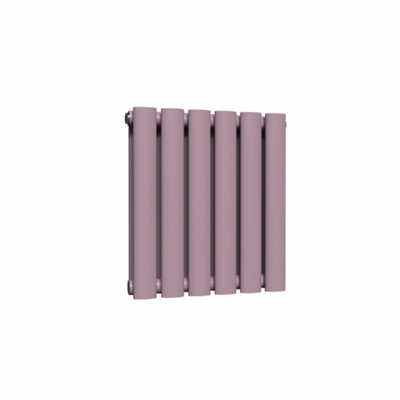 Lux Heat - Oval Horizontal Radiator - Lavender Mist - 400mm x 360mm ...
