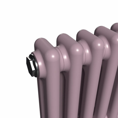 Lux Heat Vertical Coloured Column Radiator Lavender Mist 1500mm x 380mm ...