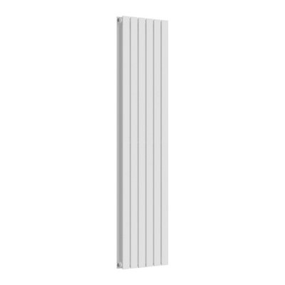 Lux Heat White Flat Vertical Double Panel Designer Radiator 1600mm (H) x 420mm (W)