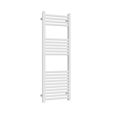 Lux Heat White Ladder Towel Radiator 1200mm (H) x 500mm (W)