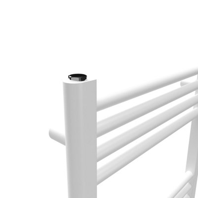 Lux Heat White Ladder Towel Radiator 1200mm (H) x 600mm (W)