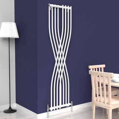 Lux Heat White Xtreme Vertical Designer Radiator 1775mm (H) x 450mm (W)