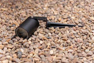 Luxform 230v Onyx Garden Spike Black - 6