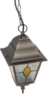 Luxform 230v Richmond Chain Lantern Bronze - 3