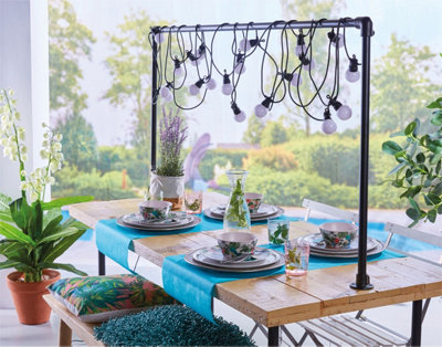 Luxform Lighting Indoor & Outdoor Honolulu 24V LED Festoon Light Set - 3