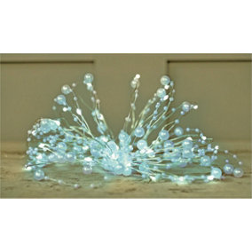 Luxform Solar 50 Led Microlight Pearl Romantic Blue