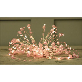 Luxform Solar 50 Led Microlight Pearl Romantic Pink
