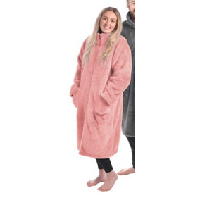 Luxurious Faux Fur Eskimo Pink Gowns Blanket Throw One size