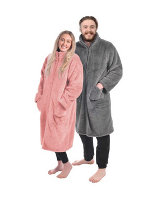 Luxurious Faux Fur Eskimo Pink Gowns Blanket Throw One size