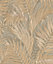 Luxurious Grace Palm Sage/Gold Wallpaper