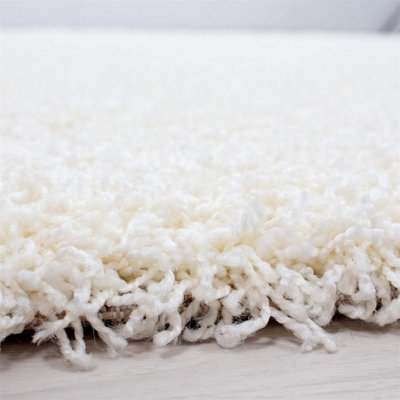 Luxurious Shaggy Rugs Soft Extra Thick Area Rugs Heavy 5cm Dense Pile ...