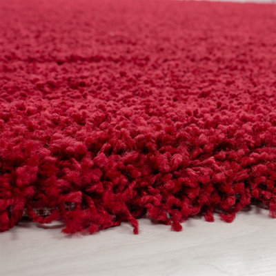 Luxurious Shaggy Rugs Soft Extra Thick Area Rugs Heavy 5cm Dense Pile ...