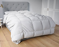 Luxury 13.5 Tog Duck Feather And Down Duvet 100% Cotton Cover