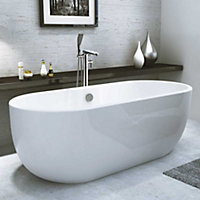 Luxury 1415mm White Double Ended Bath
