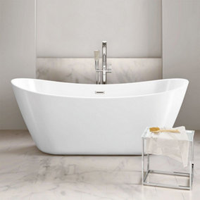 Luxury 1700mm Modern Double Ended Bath