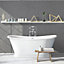Luxury 1770mm Traditional White Freestanding Bath