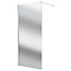 Luxury 900mm Mirror Wetroom Panel