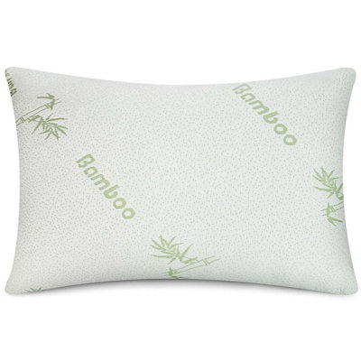 Luxury Anti Allergy Memory Foam Bamboo Pillow DIY at B Q