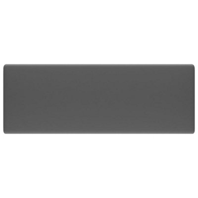 Luxury Basin Overflow Square Matt Dark Grey 41x41 cm Ceramic