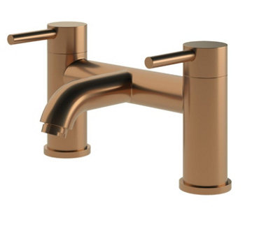 Luxury Brushed Bronze Bath Mixer Filler Tap