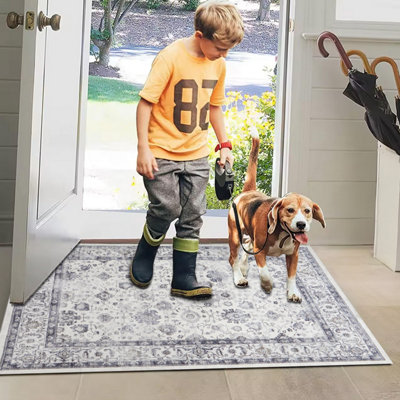 Luxury cashmere Rug Super Soft Hallway Area Floor Mat