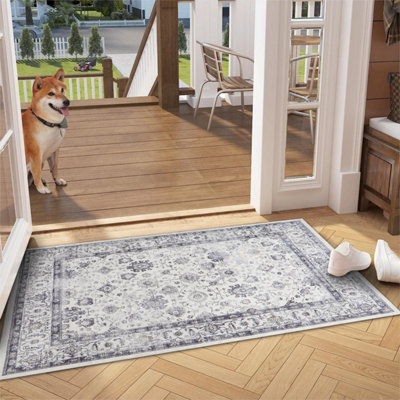 Luxury cashmere Rug Super Soft Hallway Area Floor Mat