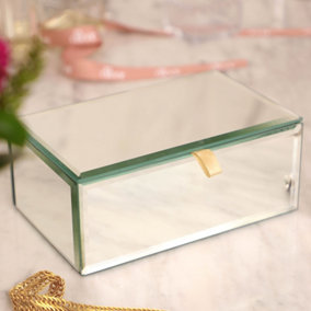 Luxury Champagne Sparkle Jewellery Box for Gift