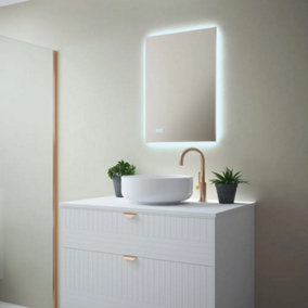 Luxury Frameless & Dimmable LED Illuminated Back-lit Mirror