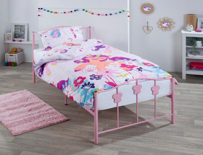 Girls single store bed with mattress