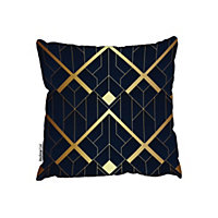 luxury gold art deco (Cushion) / 60cm x 60cm