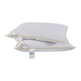 Luxury Goose Feather and Down Pillow - Set of 2