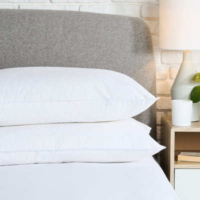Luxury Goose Feather and Down Pillows - 2 Pack