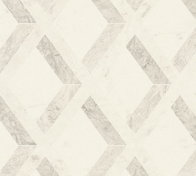 Luxury Graphical Mosaic Pattern Cream Versace 6 Wallpaper 791331 by A S Creation