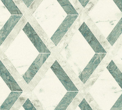 Luxury Graphical Pattern Green Versace 6 Wallpaper 791332 by A S Creation