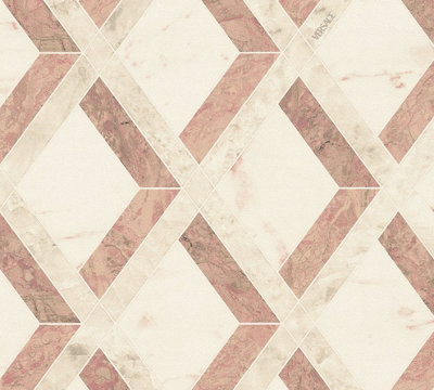 Luxury Graphical Pattern Pink & Cream Versace 6 Wallpaper 791335 by A S Creation