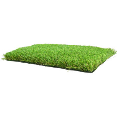 Luxury Green 40mm Super Soft Outdoor Artificial Grass, Perfect Grass For Kids & Pets-7m(23') X 4m(13'1")-28m²