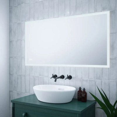 Luxury Illuminated LED Mirror Touch Sensor Dimmable