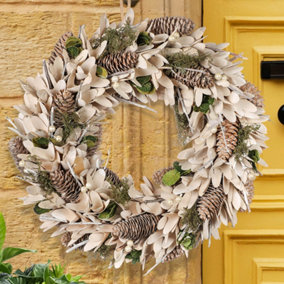 Luxury Islington All Season Front Door Wreath Home Decoration Wreath 40cm
