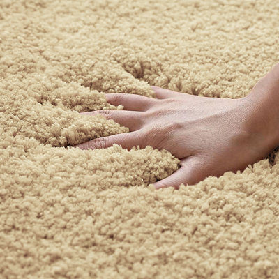 Luxury Microfibre Bath Mat Non-Slip - Stone