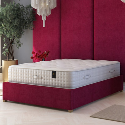 Luxury Natural 3000 Pocket Sprung Mattress, Size Superking | DIY at B&Q