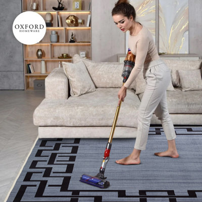 Luxury Non Slip Traditional Runner Rugs Large Kitchen Hallway Floor Mats Indoor/Outdoor Rug