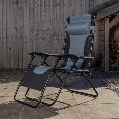 Padded relaxer garden chair discount