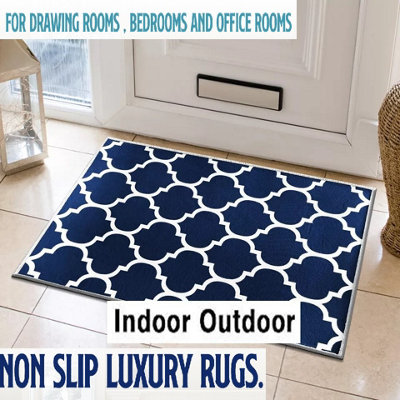 Luxury Printed Rug Non Slip Patterned Kitchen Floor Mat Indoor/Outdoor Rugs